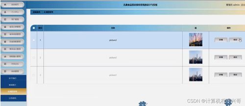 基于SSM框架的兒童食品營(yíng)養(yǎng)推薦系統(tǒng)設(shè)計(jì)與實(shí)現(xiàn)